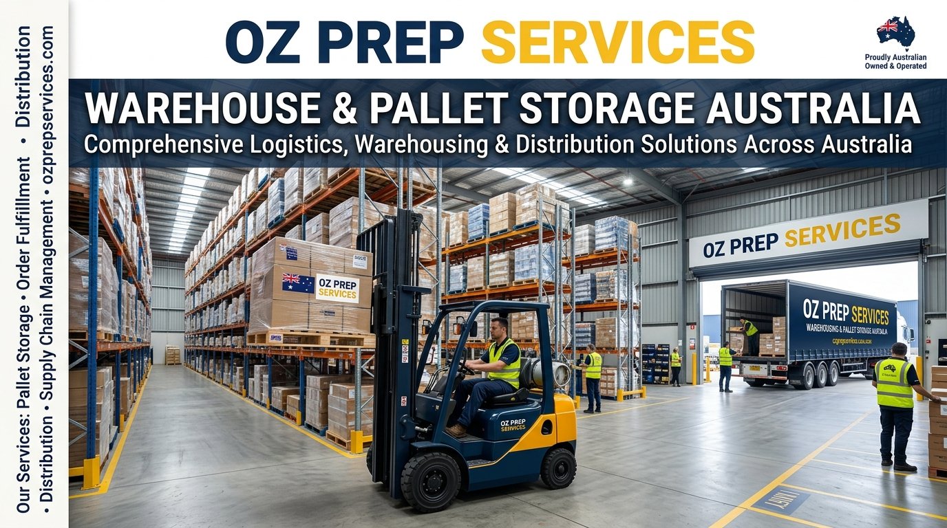 Warehouse & Pallet Storage — OZ Prep Services